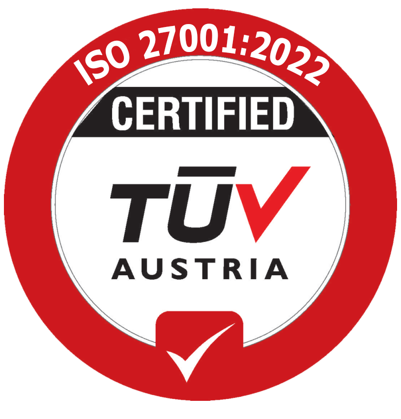 ISO 27001 certification seal